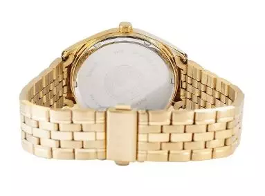 Jam Tangan Pria Alba ARX116 ARX116X1 Strap Stainless Steel Gold Color Men Gold Dial Original Garansi Resmi