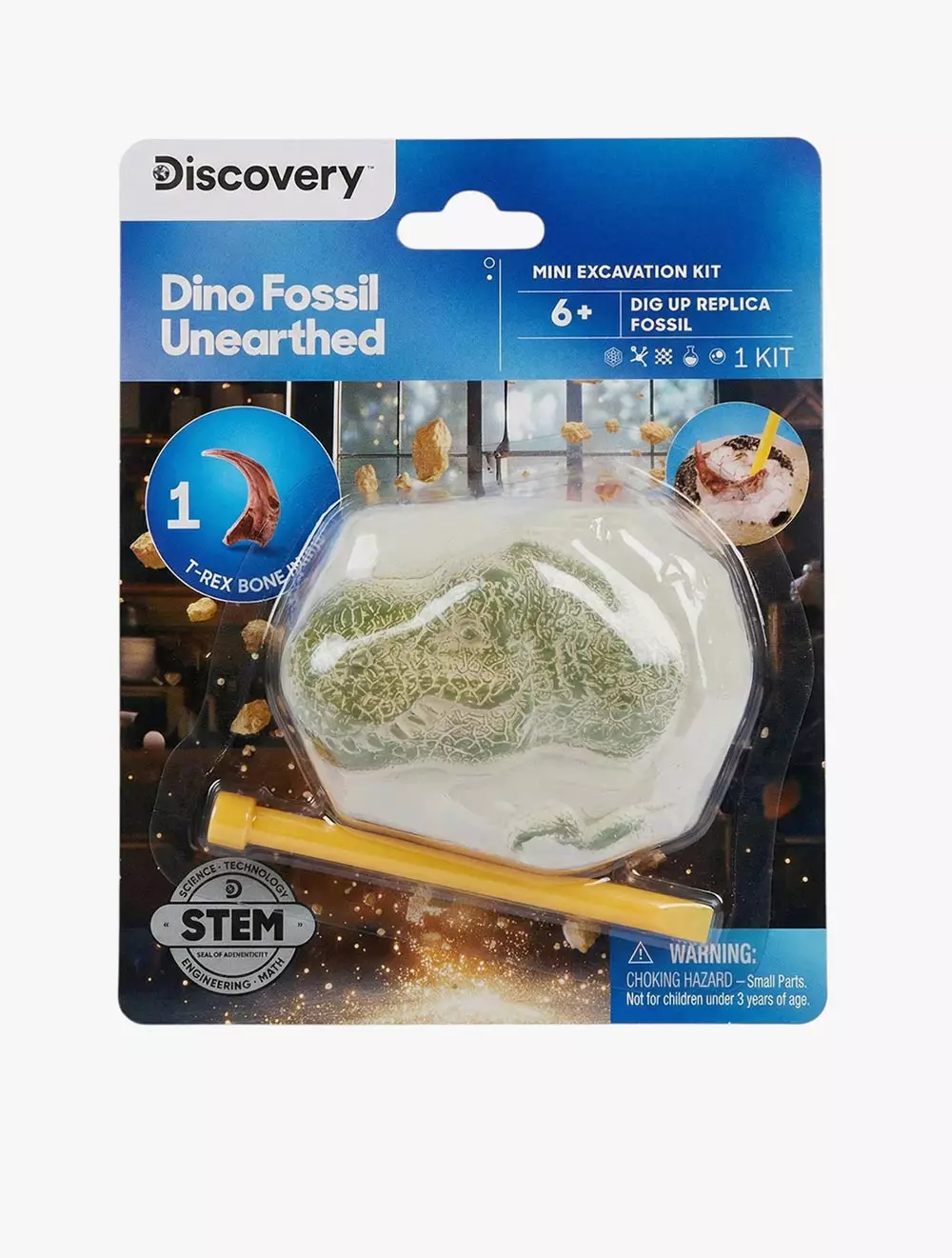 Jual Discovery Discovery Toy Excavation Kit Mini Unearthed Dino Fossils ...