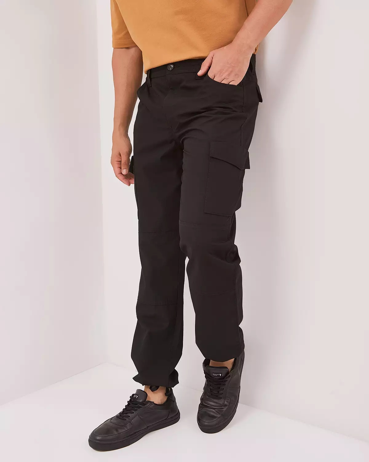 MEN'S BLACK CHINOS PANTS
