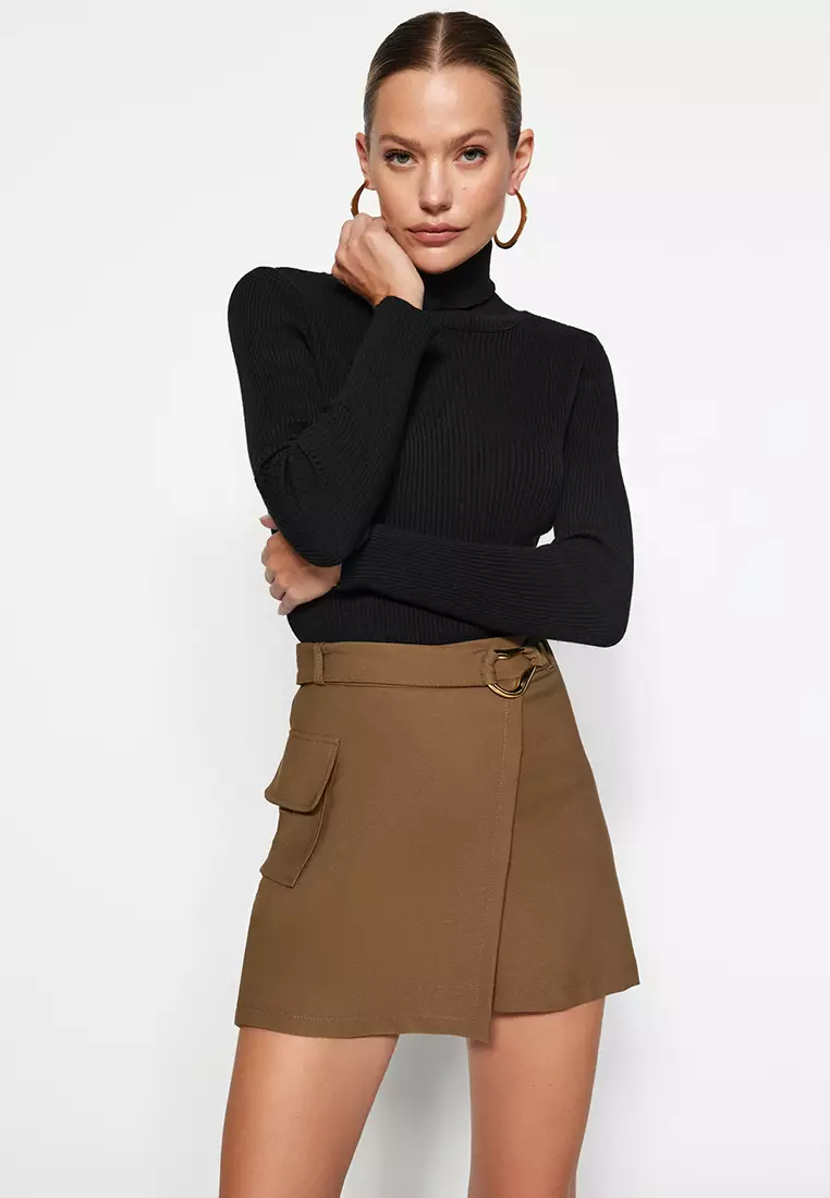 Belted Skorts