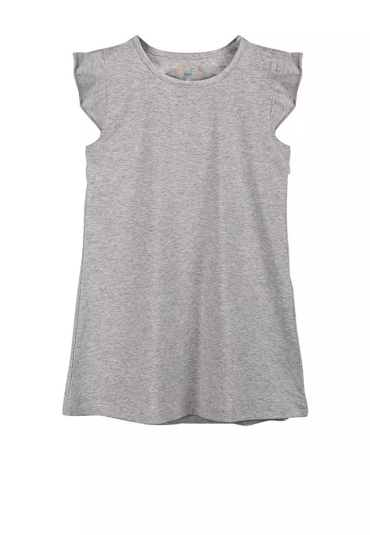 MMF Move Three-Pack Dress with Ruffle Sleeves For Girls