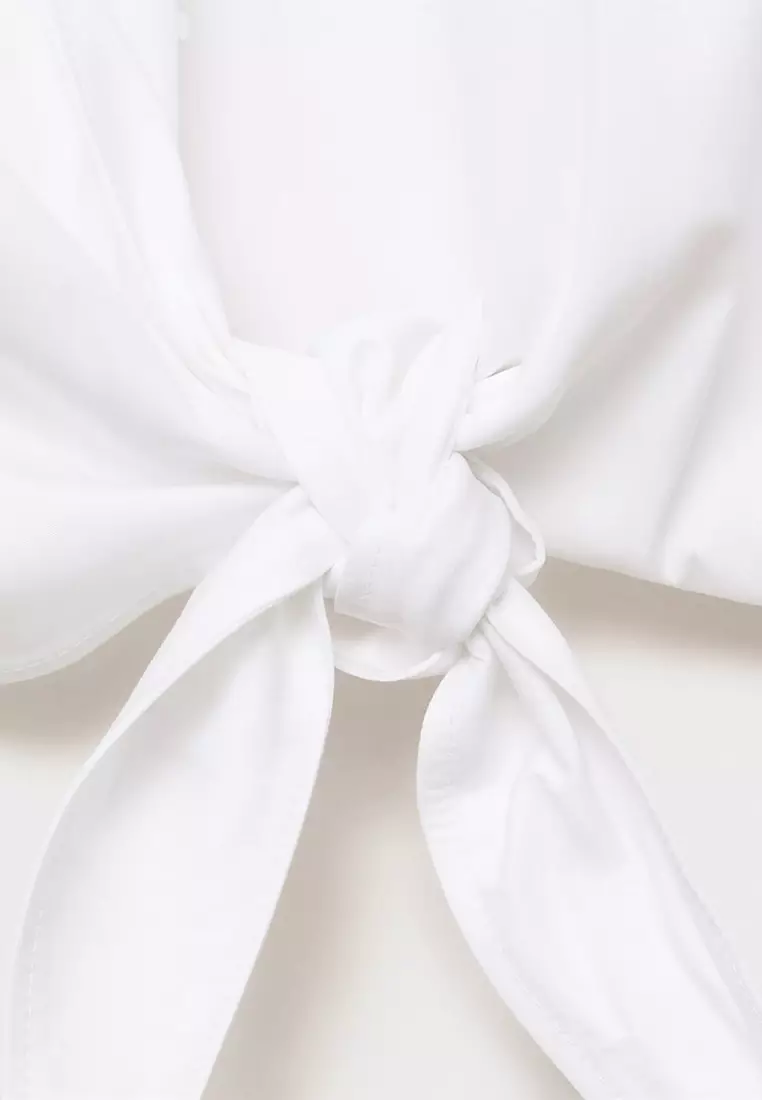 Crop Top With Bow On The Back