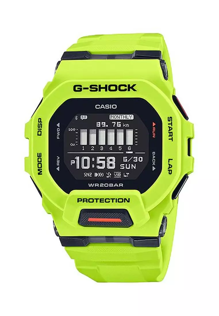 G shock casio on sale yellow