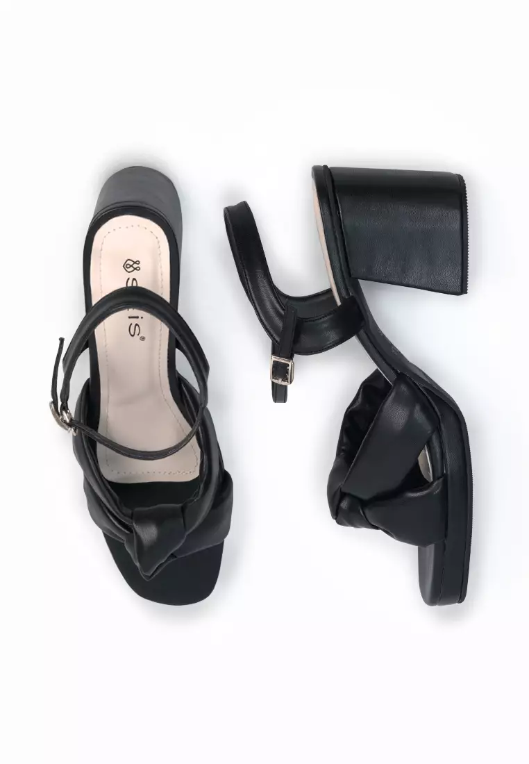 SEIS Paola Sandal Heels Wanita Hak 7 cm