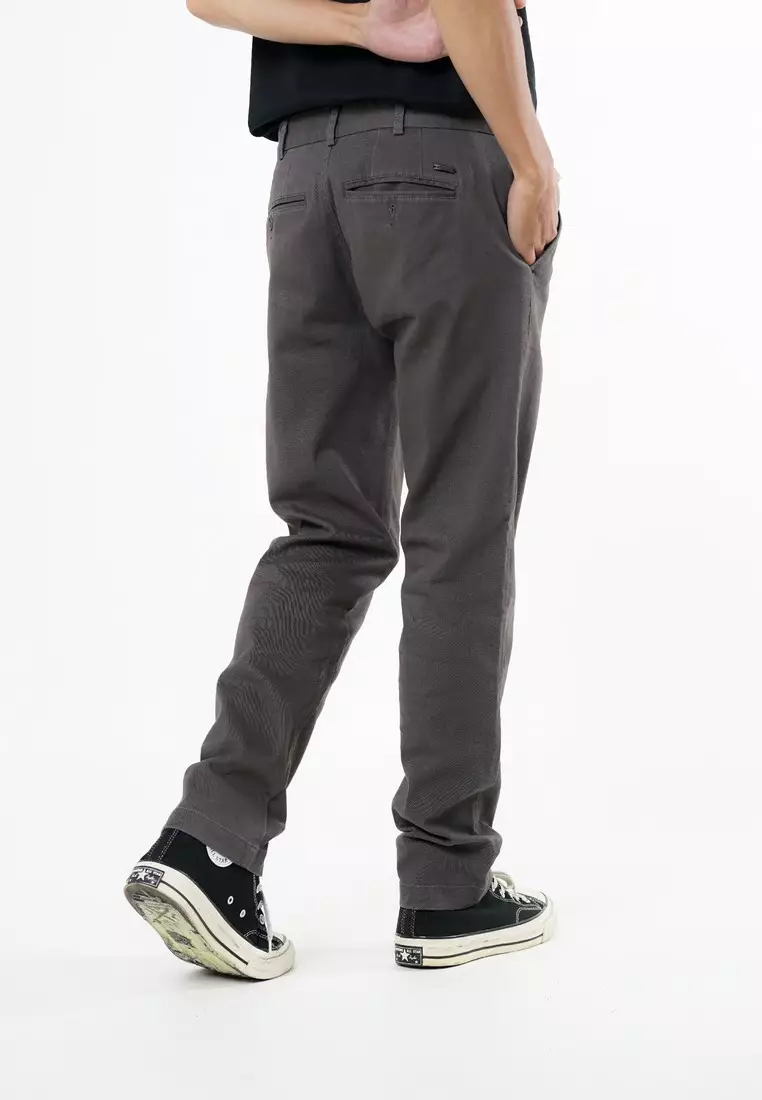 Greenlight Essential Men's Long Chinos Pants Regular Fit Cotton Spandex Arwen HP-C021225