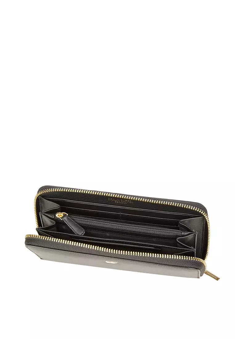 Braun Buffel Ville-A Zip Long Wallet