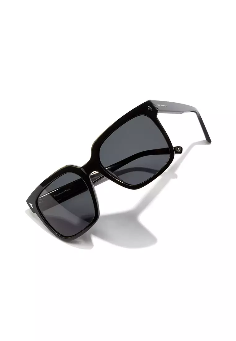 HAWKERS POLARIZED Black Dark EUPHORIA Sunglasses for Men and Women, Unisex. UV400 Protection. Official Product designed in Spain HEUP22BBXP
