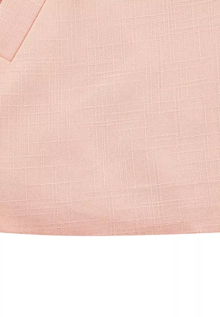 Relaxed Fit Short Sleeve Blazer