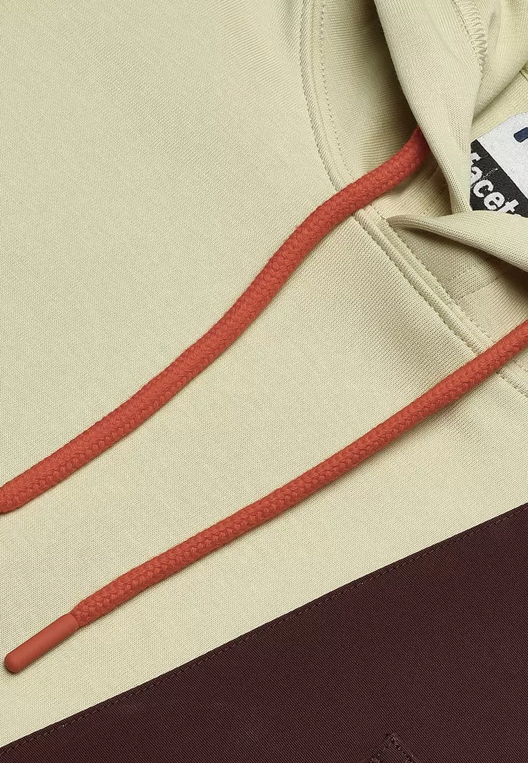 FILA FUSION x FACETASM Men's Hooded Sweater in Pink