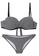 LYCKA grey LNN1216 Korean Lady Bikini Swinwear Grey 1E062USF0D76A5GS_1