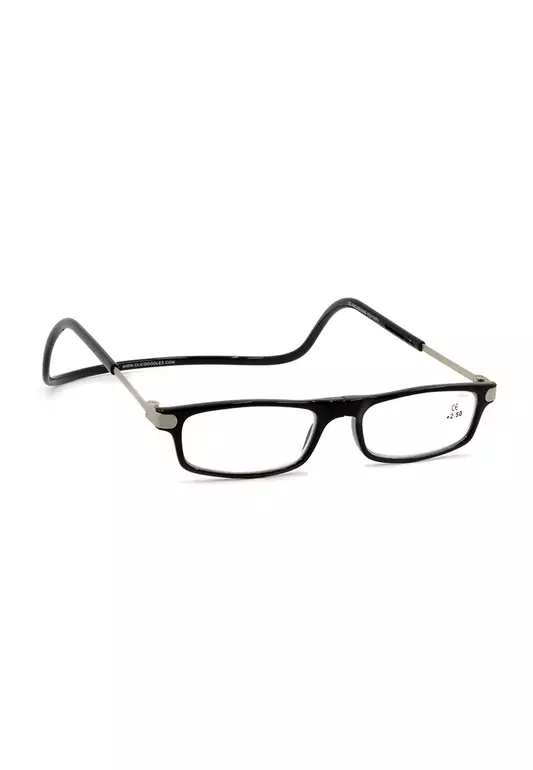 Evolution Magnetic (Black) +2.25 Reading Glasses for 52-54 Years Old