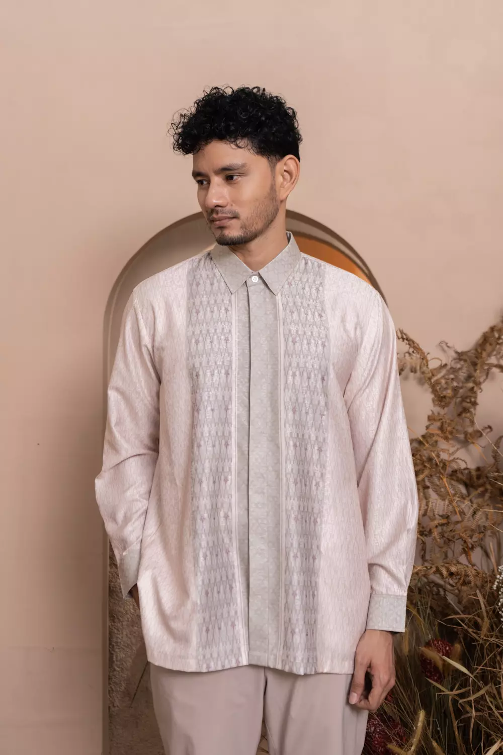 Klamby - Bentalaya Long Shirt Men Clary Sage