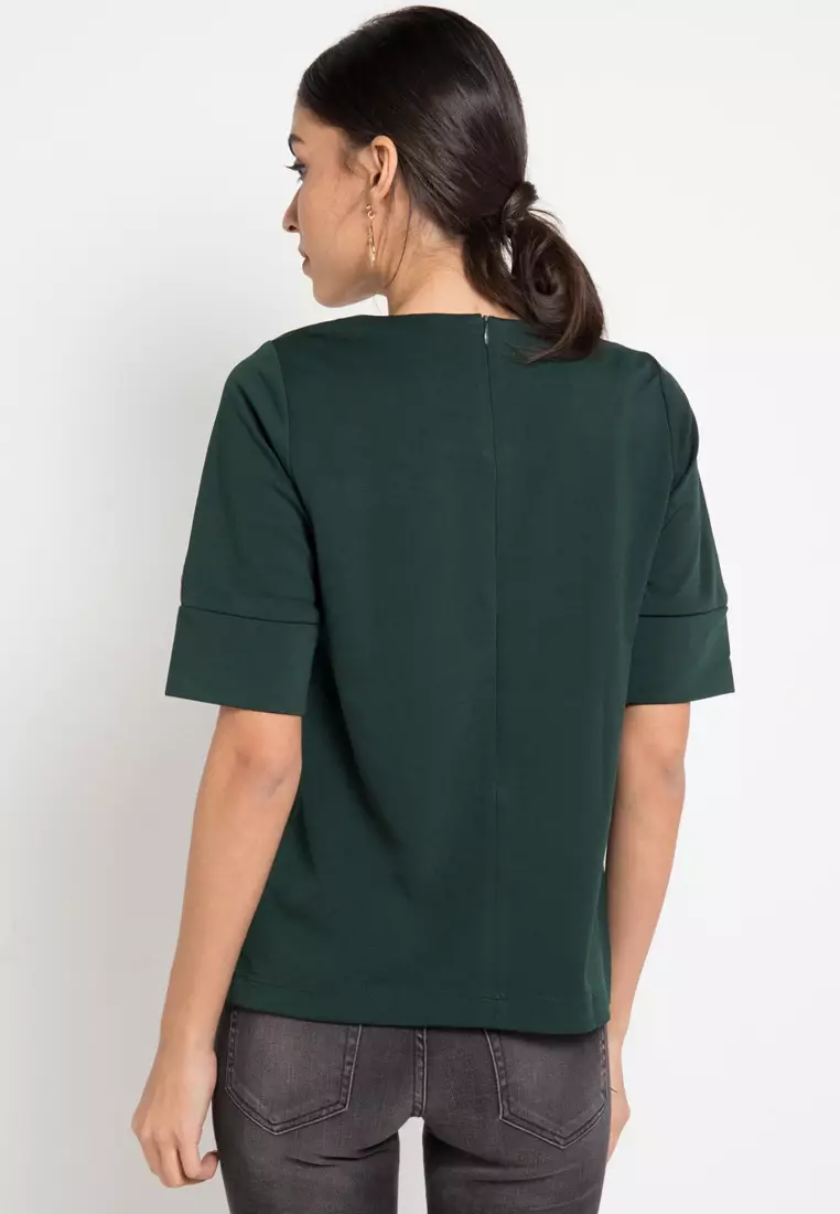 Little Sequin Short Sleeved Blouse