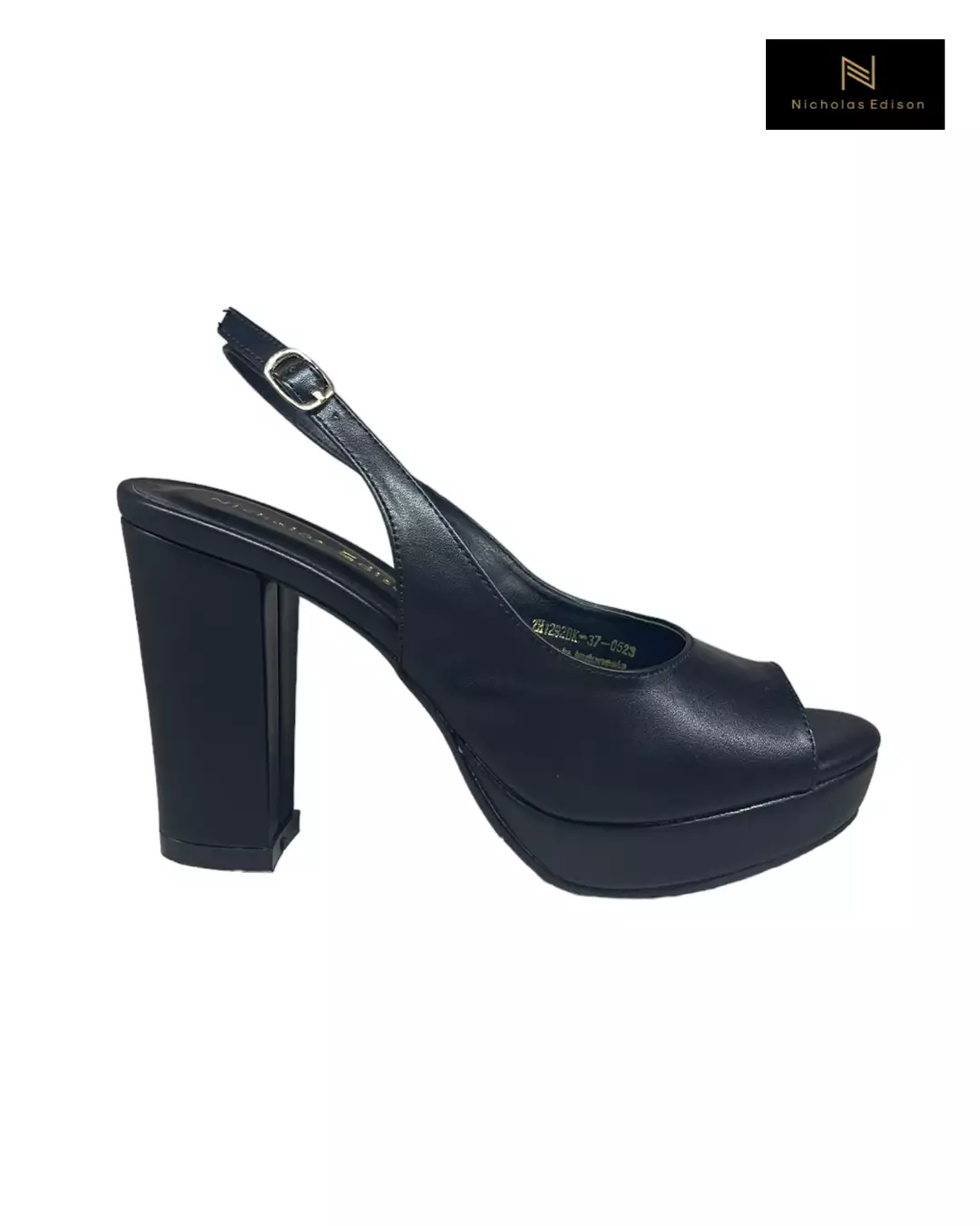 Nicholas Edison Heel Leah Black