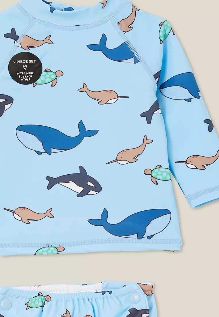 Freddie Rash Vest & Swim Nappy