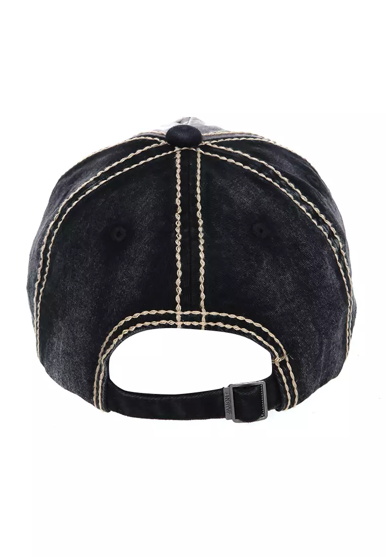 Drsh Topi Baseball Cap Unisex Snapback Motif Bordir Resizable Strap Material Cotton Polyester ORIGINAL - Gray