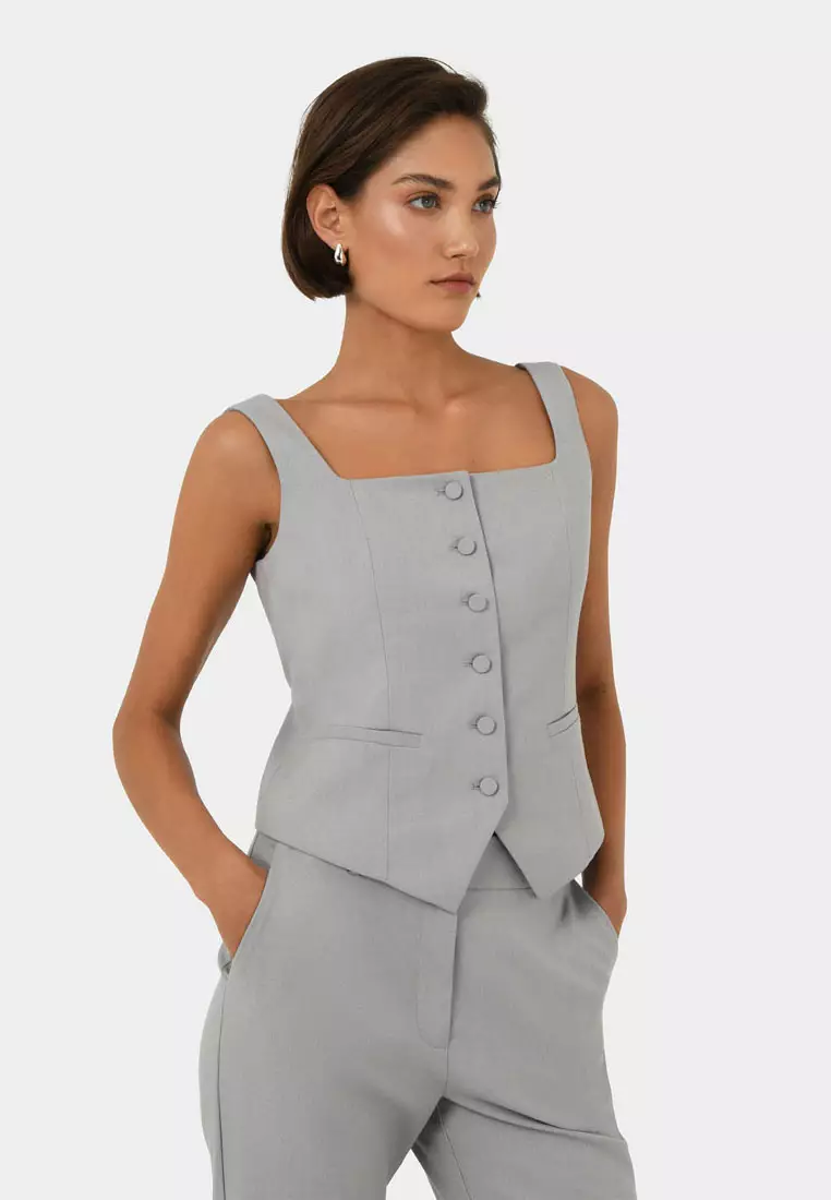 Chloe Square Neck Vest