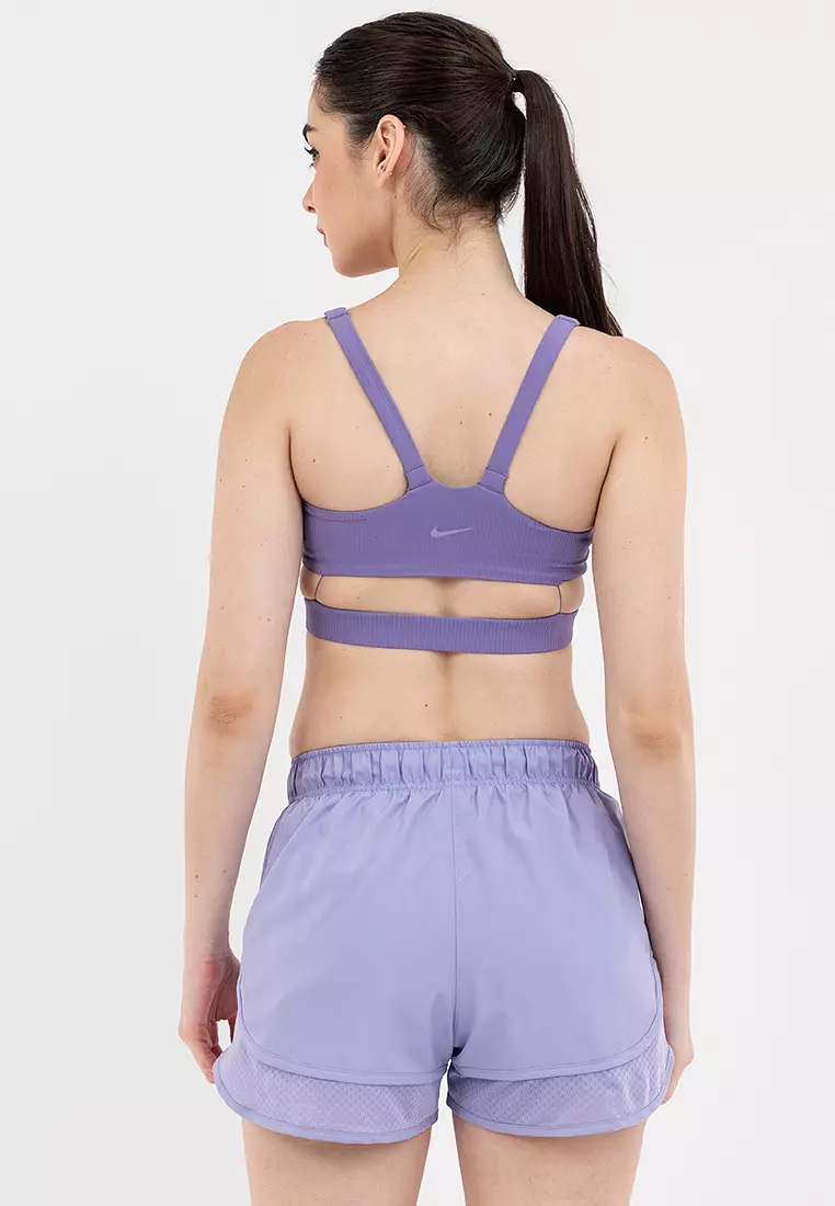 Zenvy Rib Light-Support Padded Sports Bra