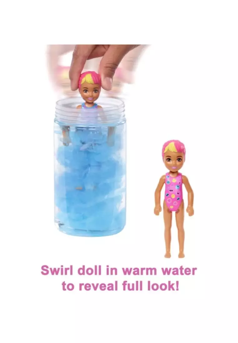 Barbie Colour Barbie Water Reveal Barbie Color Reveal Doll With