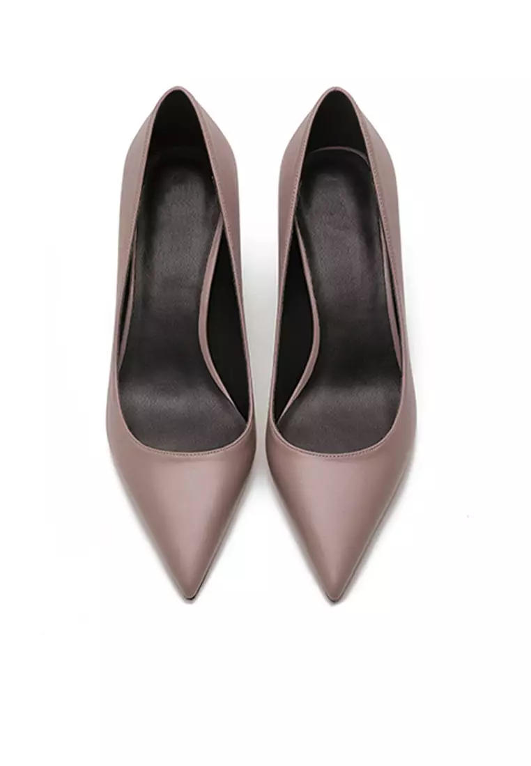 6CM Uniform Pointed High Heel Shoes HZL161