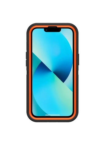 MobileHub orange iPhone 13 (6.1) Extreme Hybrid Shockproof Case with Belt Clip Holster FD234ESCD709E9GS_1