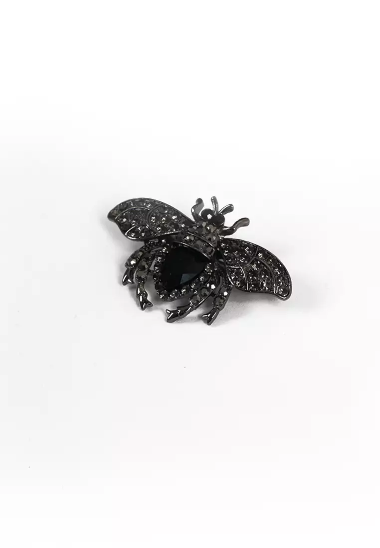 Houseofcuff lapel pin brooch bros untuk jas TUSUK SILVER A55