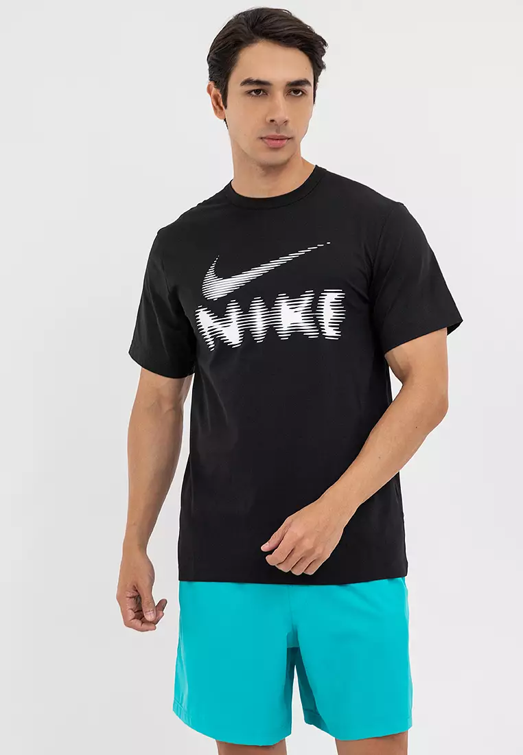 ★Nike★ High Verse Dry Fit UV Versatile T-Shirt M Black HQ7 Nike Dri-FIT UV Hyverse Short Sleeve T-Shirt | Foot Locker