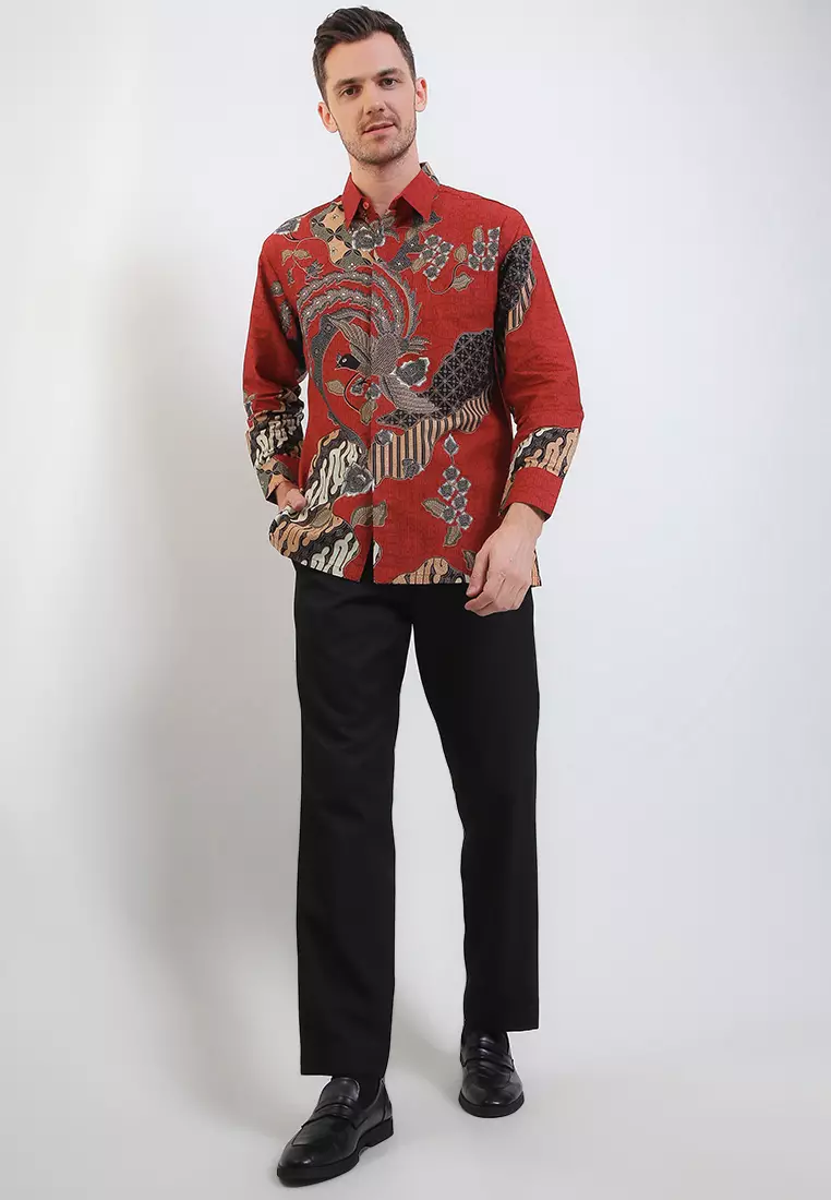 Kemeja Body Fit Motif 6