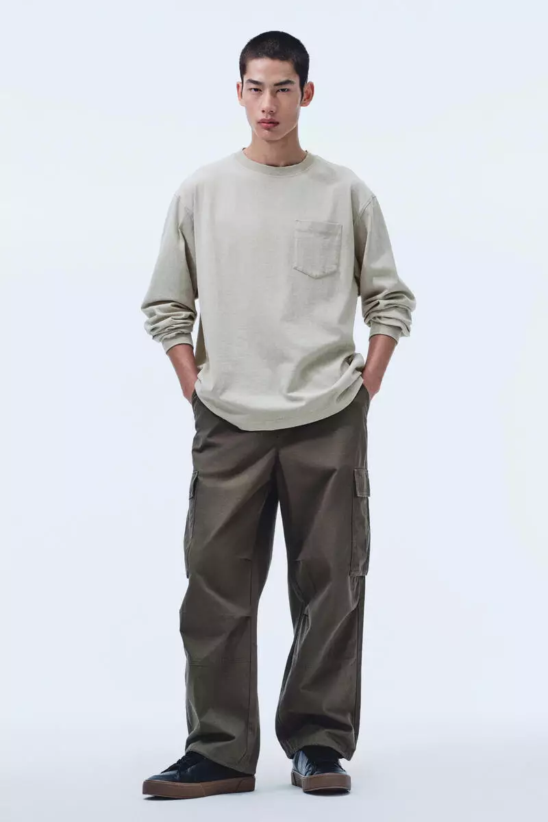 Loose Fit Long-sleeved top