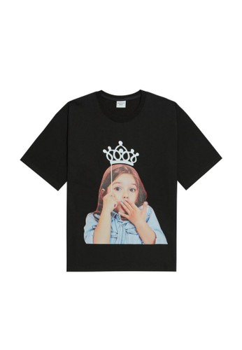 Jual Acme De La Vie Baby Face Short Sleeve T Shirt Black Tiara Original Zalora Indonesia
