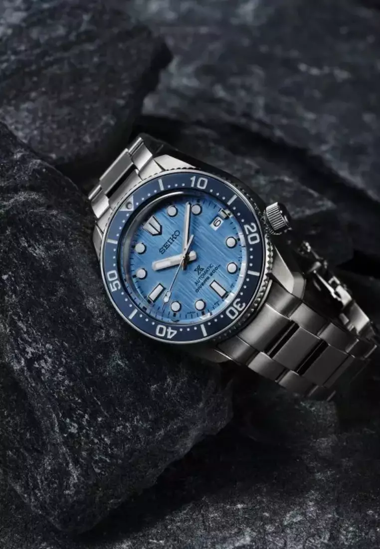 Seiko Prospex Glacier ‘Save the Ocean’ 1968 Re-Interpretation Special Edition Watch SPB299J1