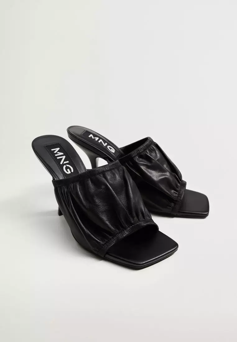 Mango scrunchie sale sandals