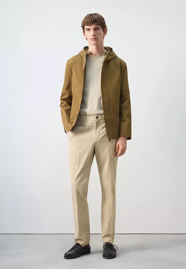 Dublino Slim-Fit Chino Trousers