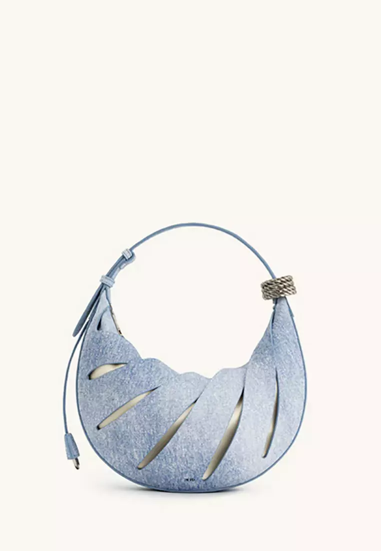 Jana Hollow Out Shoulder Bag - Blue