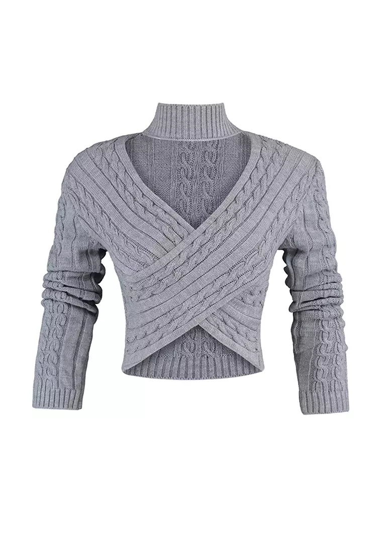 Pullover sale wrap sweater