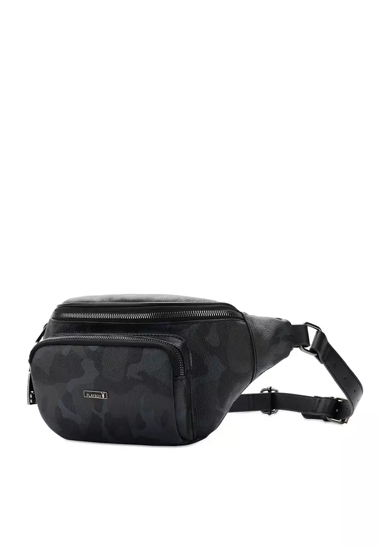 Buy Playboy Men's Waist Bag / Belt Bag / Chest Bag Online | ZALORA Malaysia