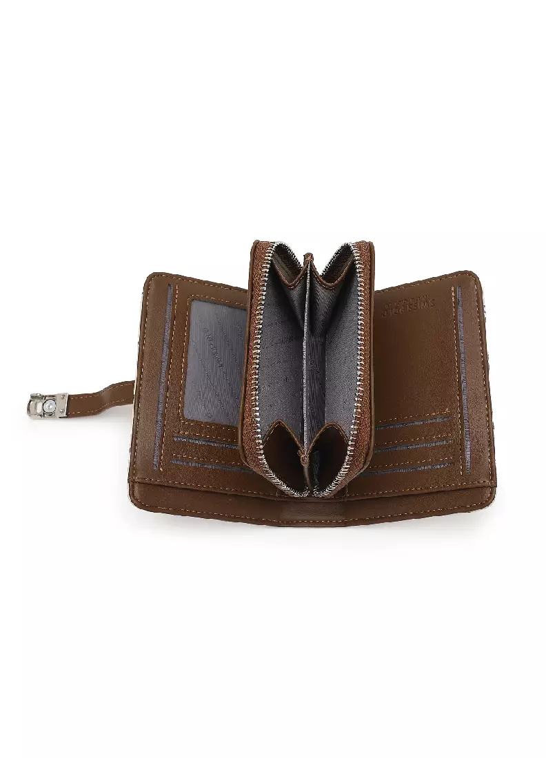 Women's Monogram Purse / Wallet (Dompet Wanita) - Cokelat
