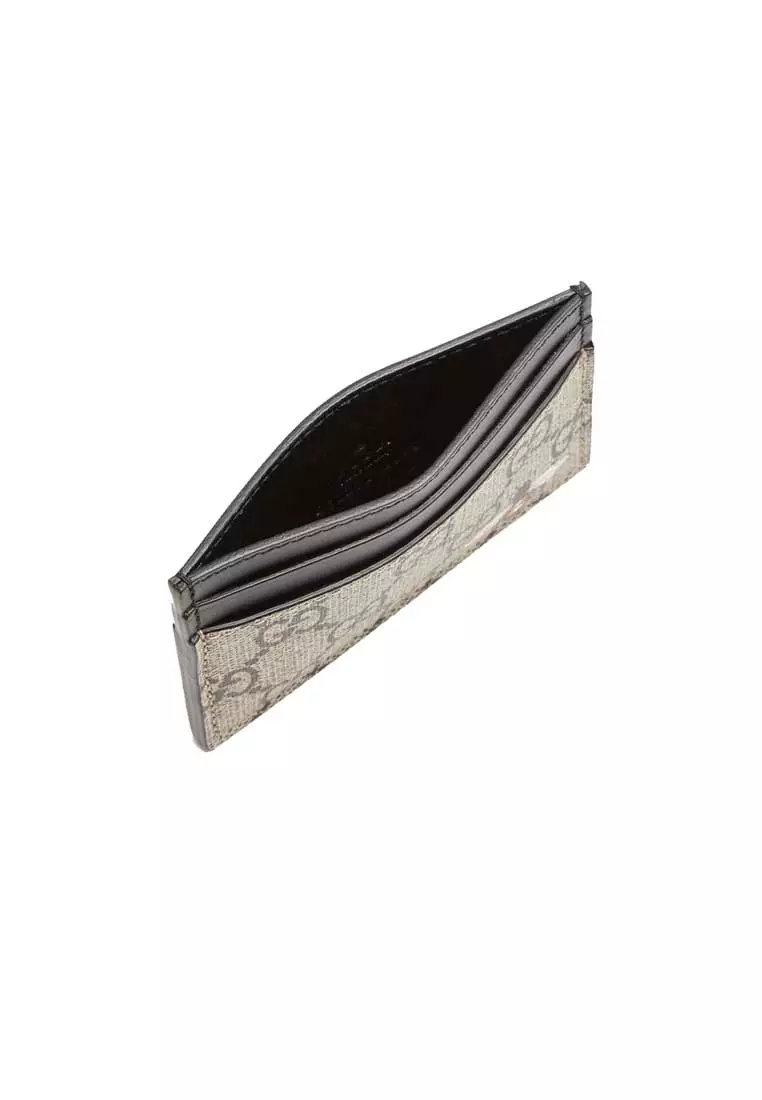 Buy Gucci GG Supreme Card Holder Black 779775 2025 Online