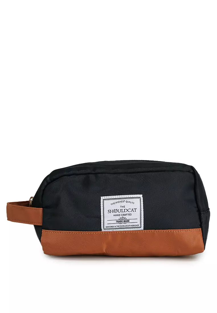 Quilted Travel Duffle Gym Bag with Pouch