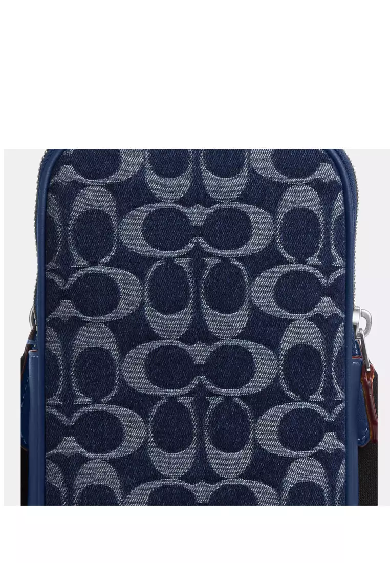 Coach Aden Crossbody Bag In Signature Denim 2025 | Buy Coach