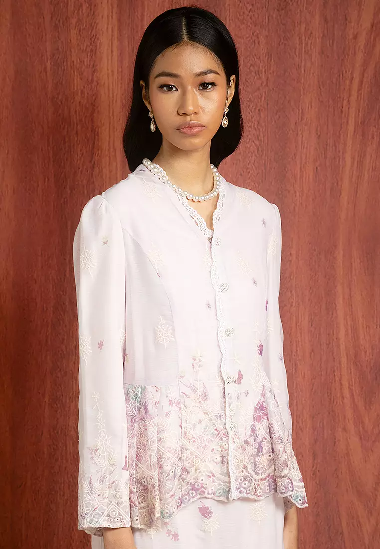 MELANI EMBROIDERY PEPLUM KEBAYA