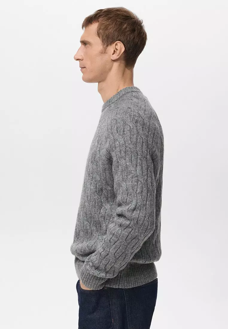 Cable-Knit Sweater