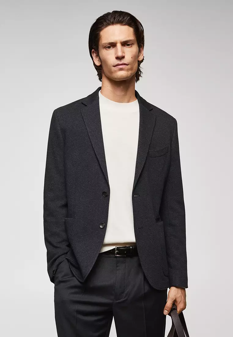 Mango hotsell black blazer