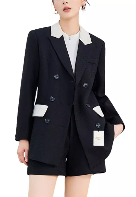 Fashionable Suit Jacket Set YGH-EQ8259K-set