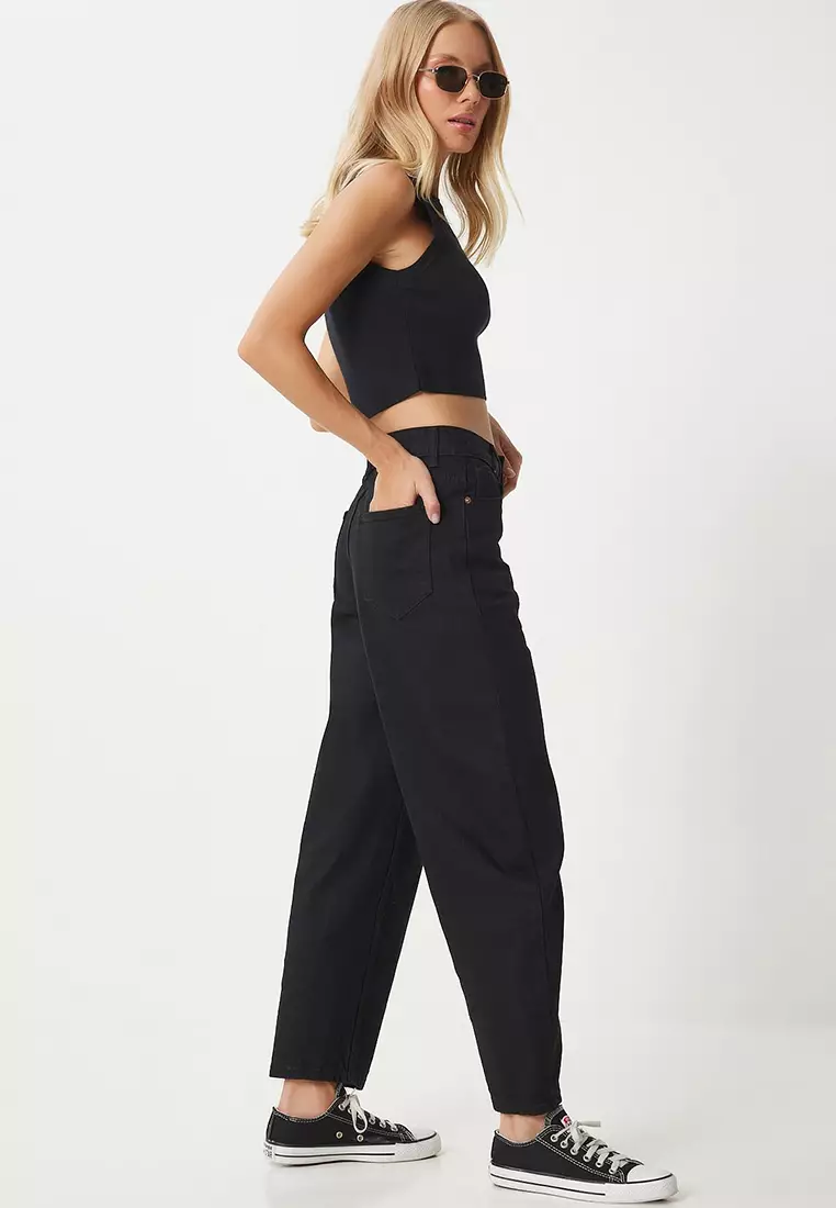 High Waist Baggy Jeans