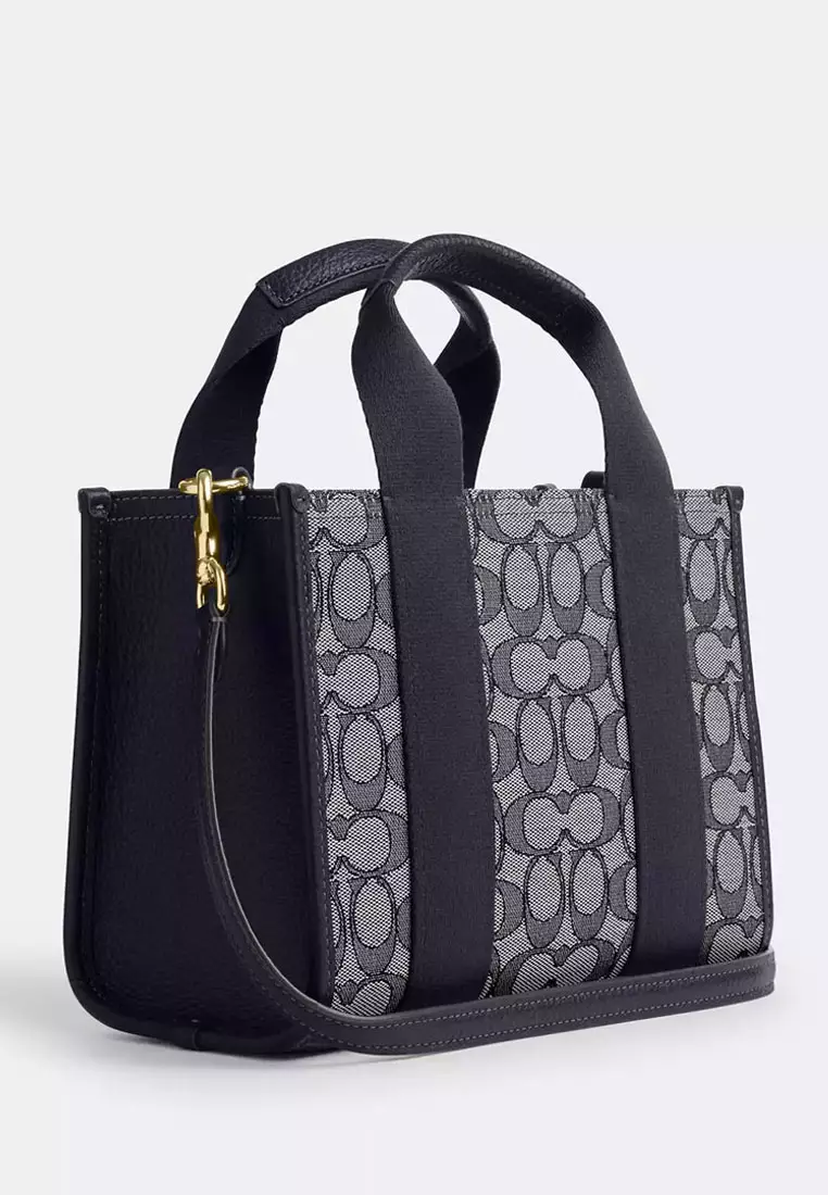 Smith Tote Bag 24 In Signature Jacquard