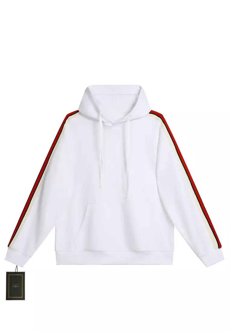 Buy Twenty Eight Shoes Unisex Contrast Stripe Casual Hoodies YS