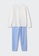 MANGO KIDS white Cotton Long Pyjama Set CACB2KA20B2A71GS_2