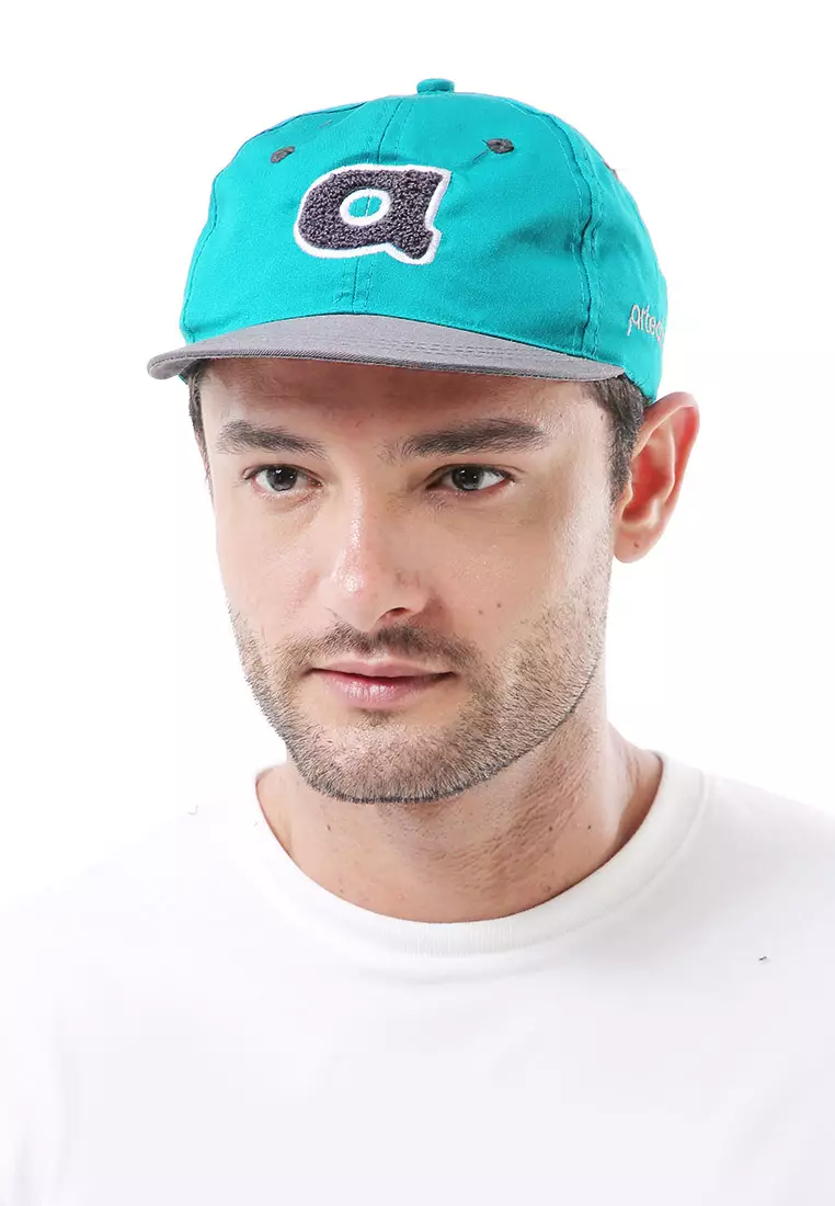 Drsh Aksesoris Fashion Topi Baseball Unisex Bordir Huruf A Resizable Strap Material Cotton ORIGINAL - Tosca