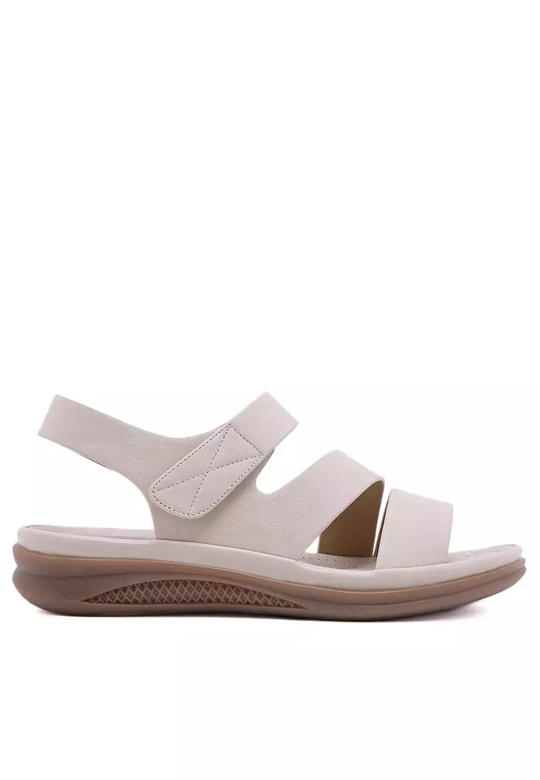 Discount on Twenty Eight Shoes  shoes - SKU: Heel Velcro Strappy Sandals Alm637-3